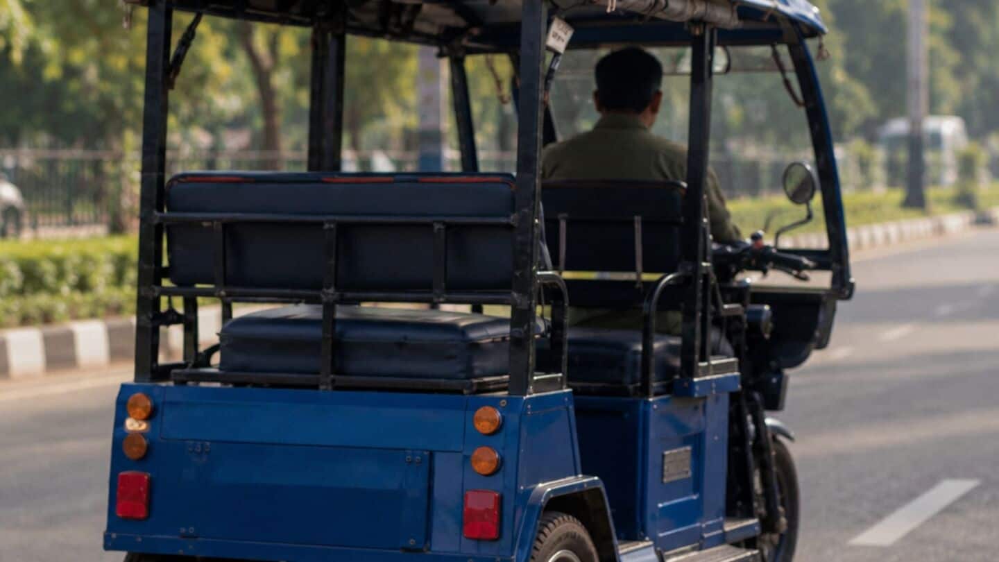 Delhi proposes 250,000 e-rickshaw cap to ease jams, cut pollution