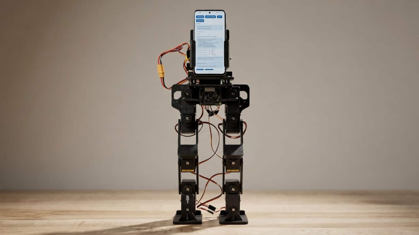 UCLA unveils PhoneBot humanoid powered by unused smartphone hardware