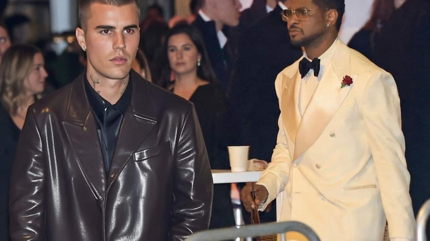 Usher clears air on Justin Bieber 'argument' at Oscars party