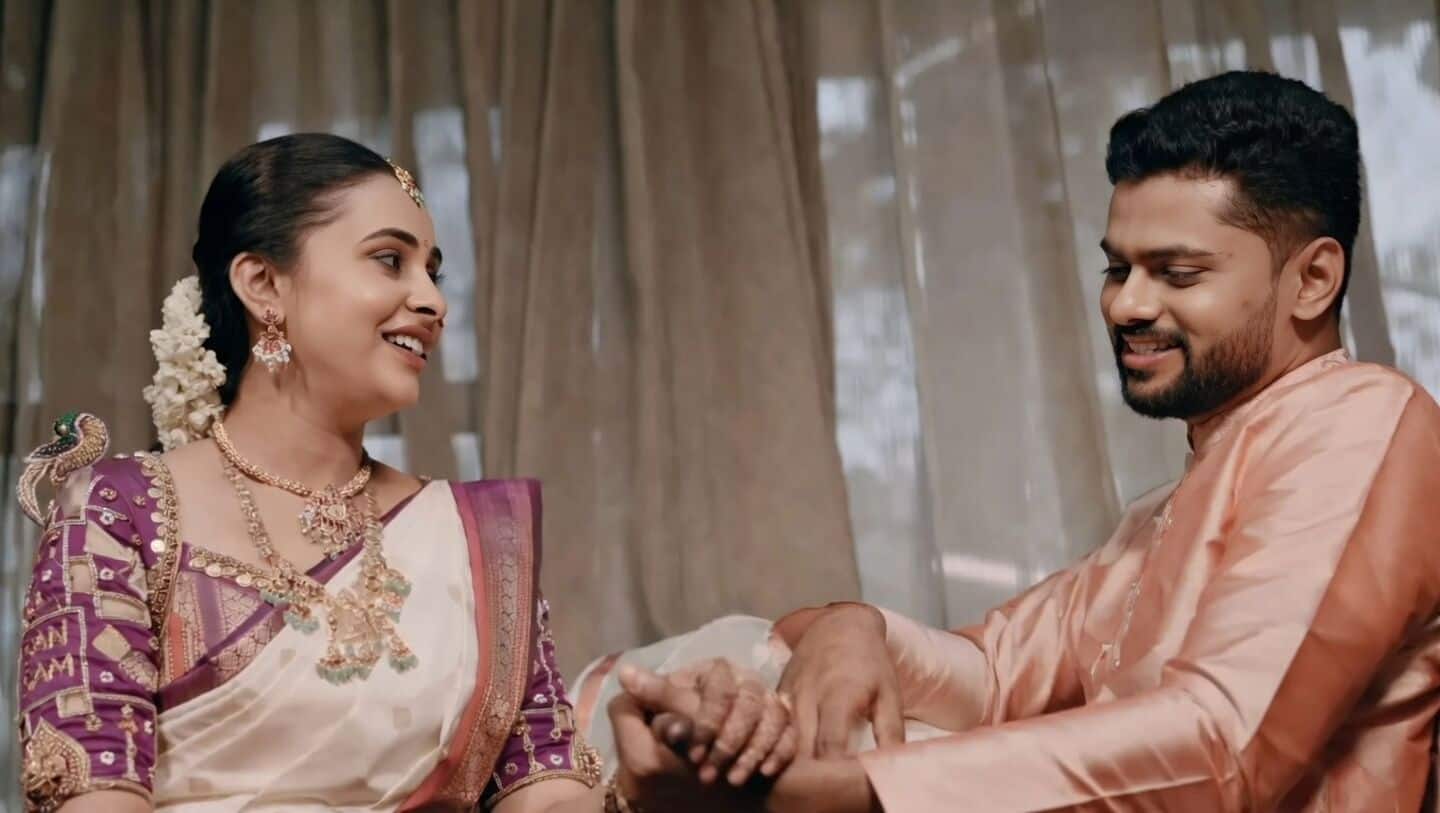 Kannada actor Sanjana Burli ties the knot: See pictures