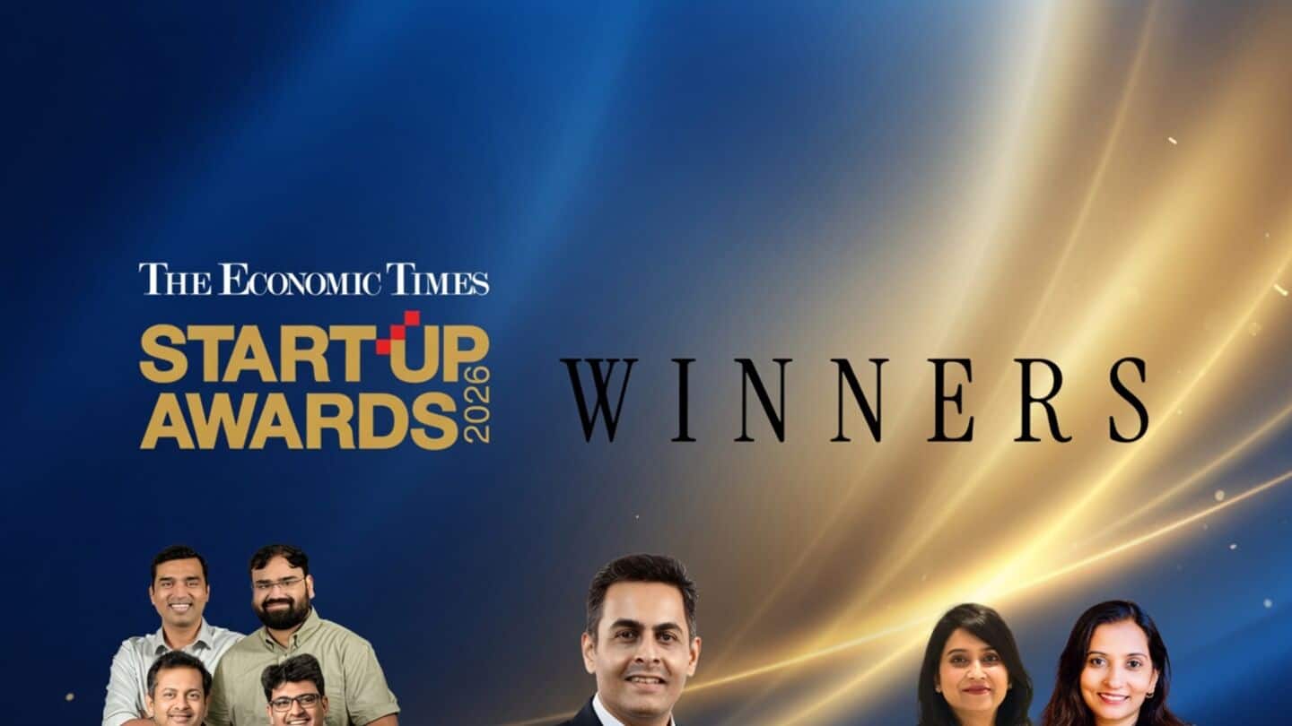 Groww named Startup of the Year at Economic Times Awards