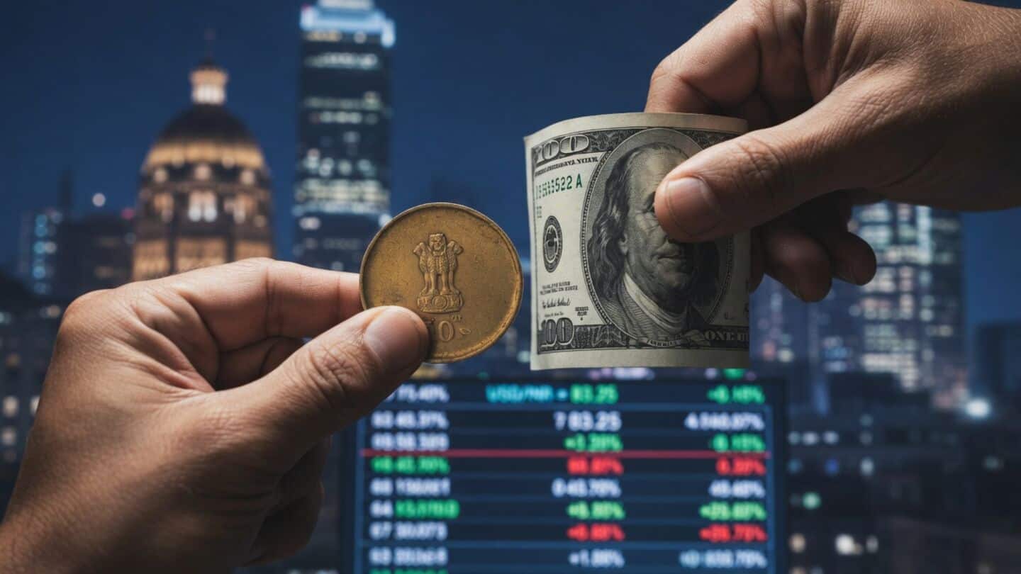 Rupee opens at 95.28 after oil surge raises dollar demand