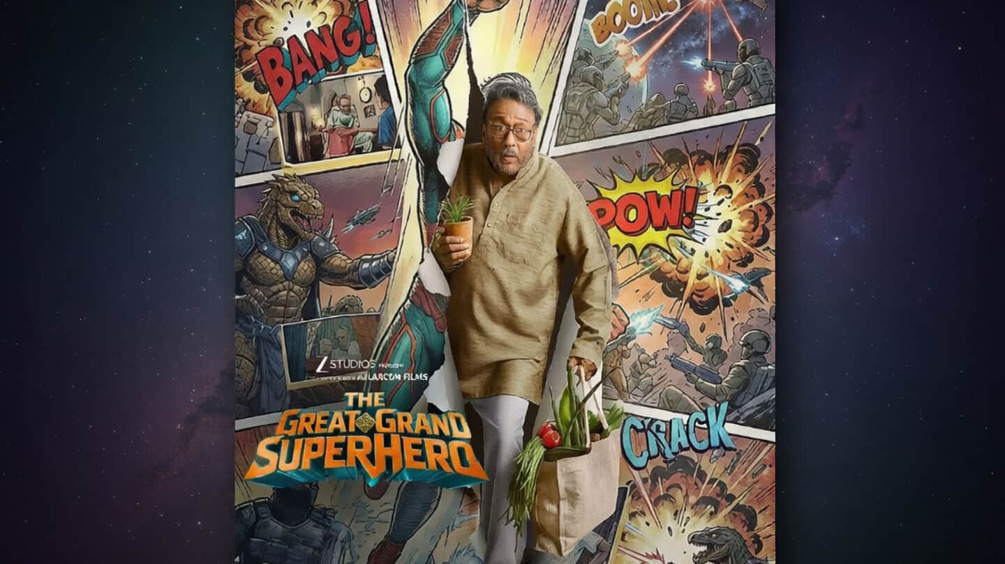 Shroff returns in 'The Great Grand Superhero' May 29 release
