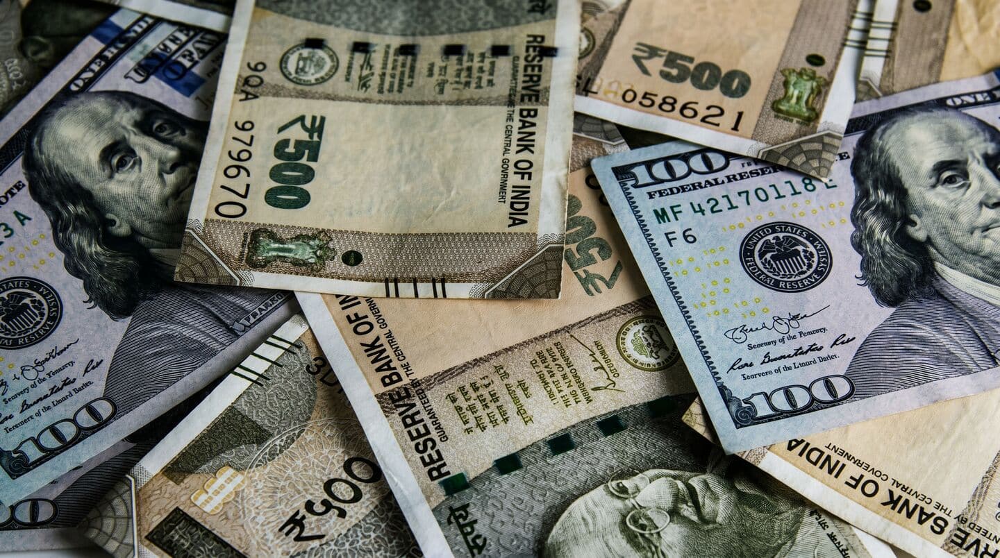 Indian rupee ends ₹94.82 per USD near record low