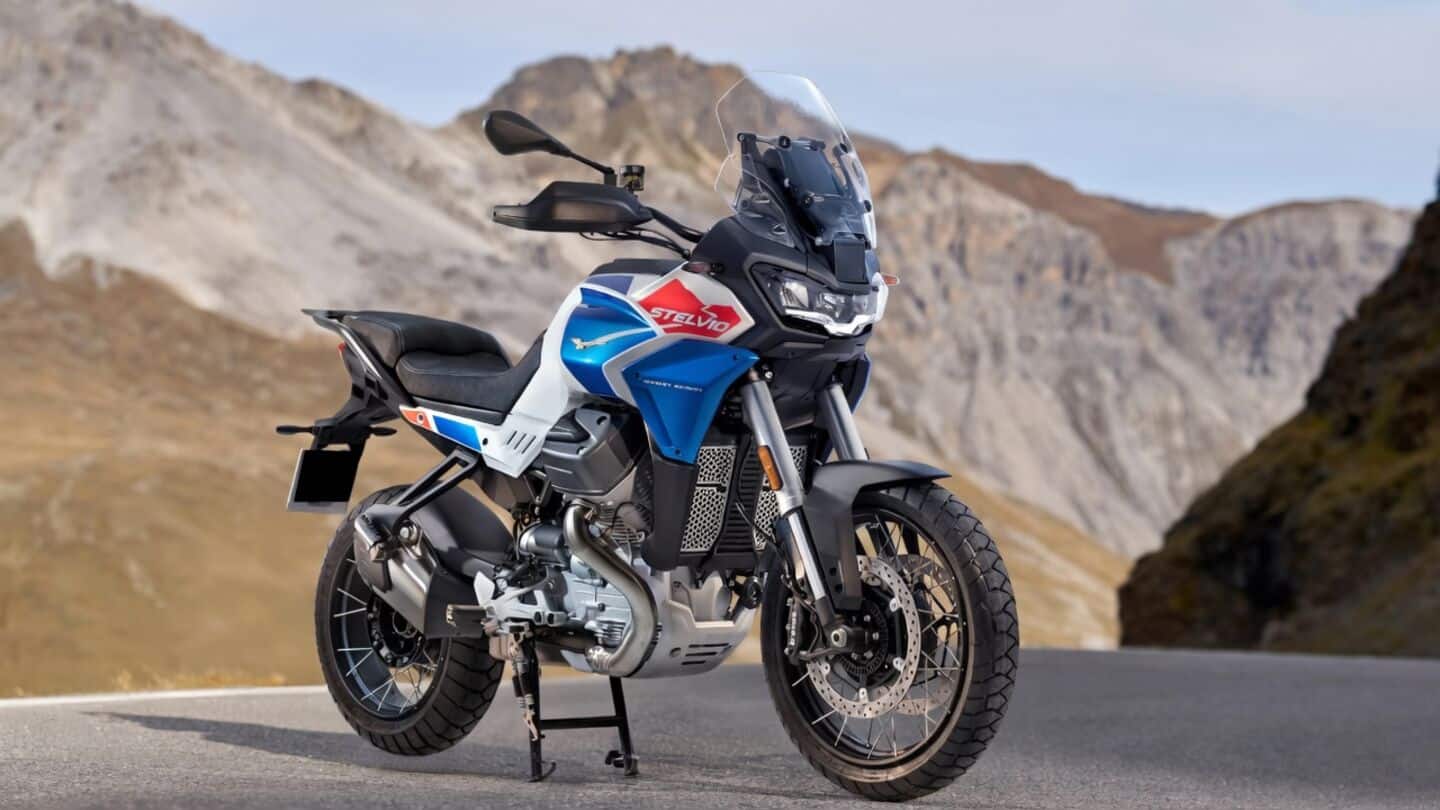 Moto Guzzi unveils Stelvio Duecento Tributo limited to 2,758 units