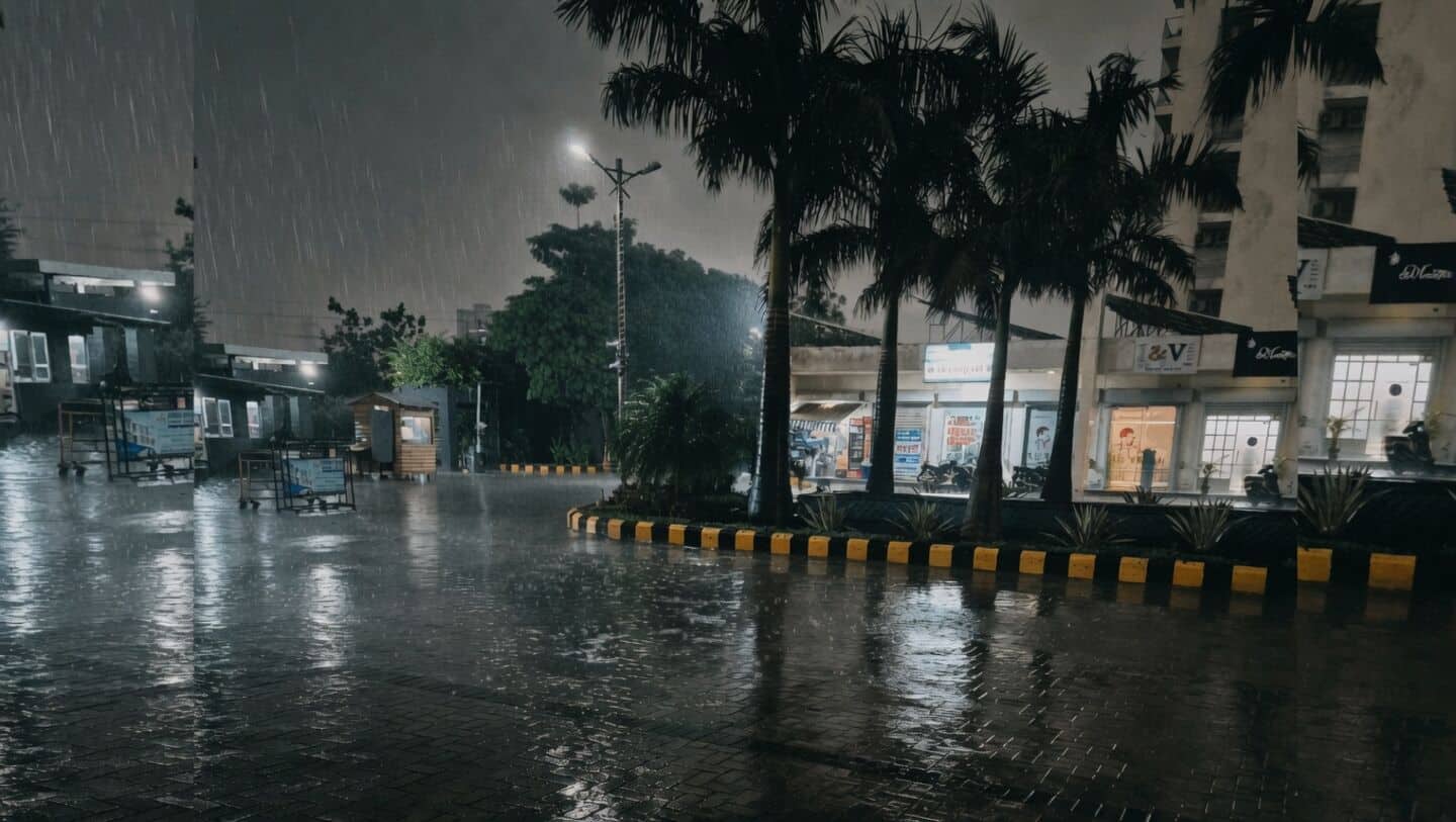 Heavy rain and storms give Gurugram relief from brutal heatwave