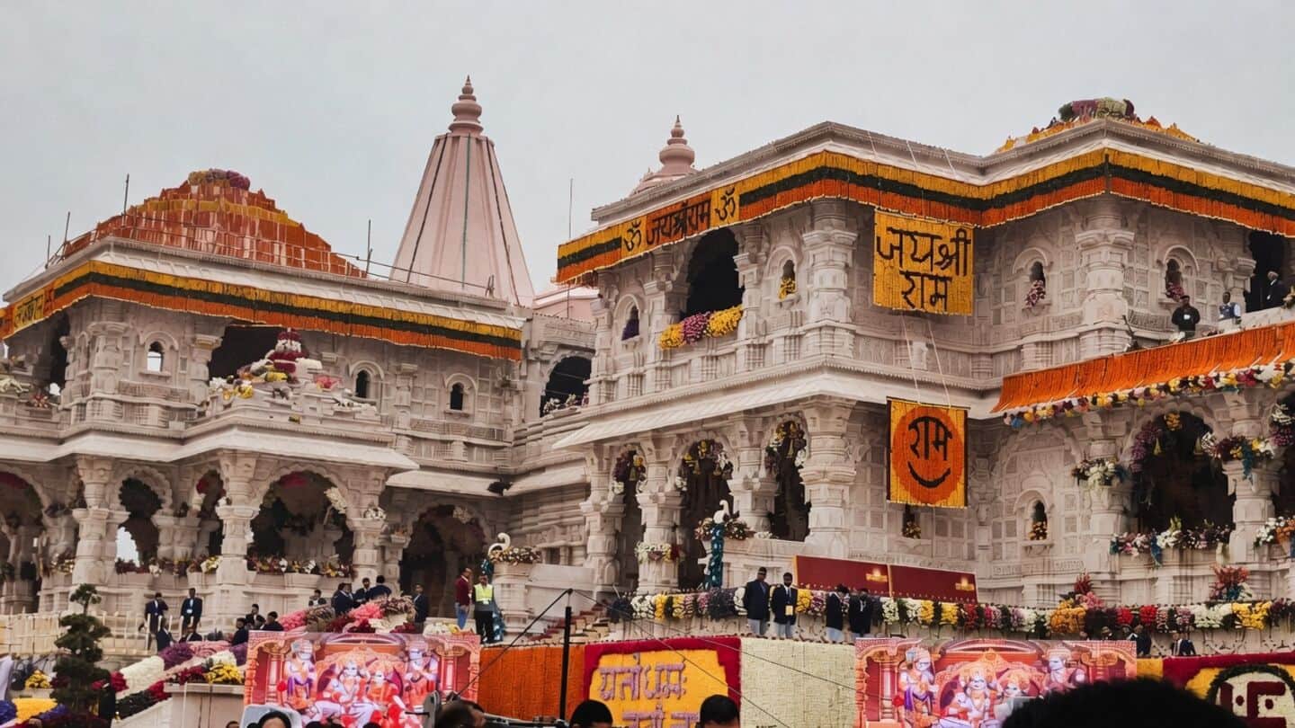 Government probe examines alleged misuse of Ayodhya Ram temple donations