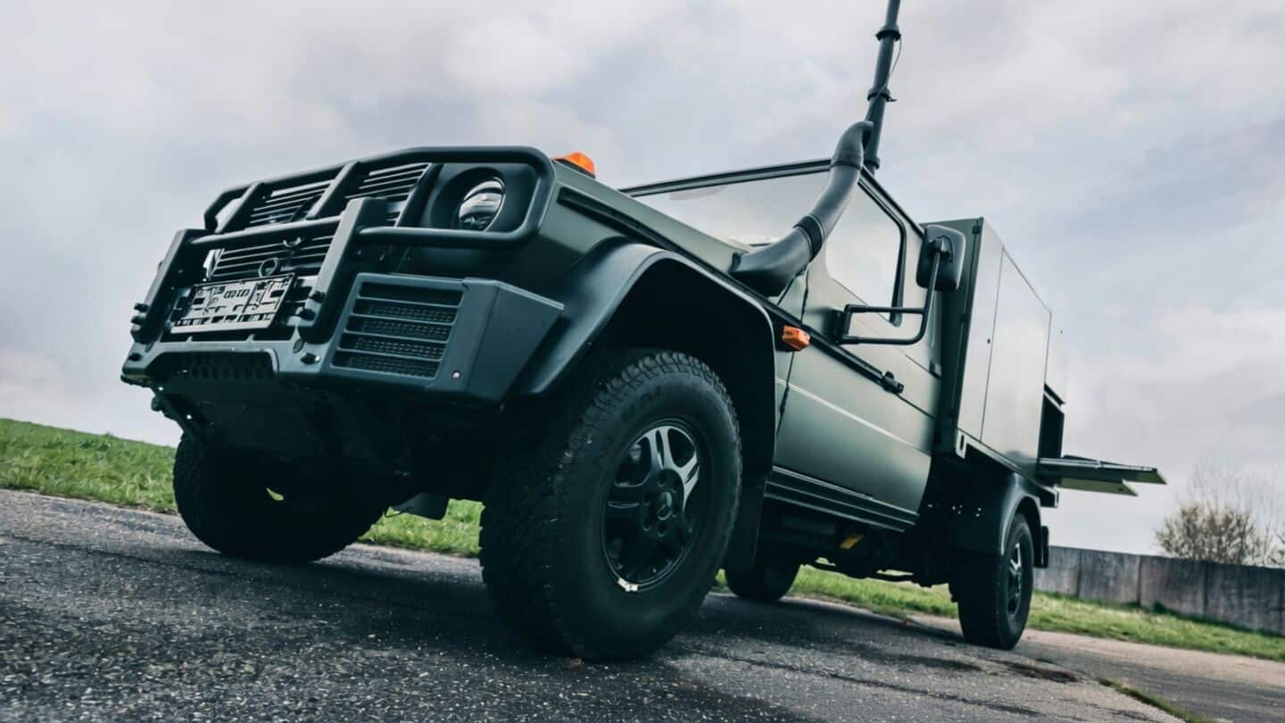 Mercedes-Benz unveils G-Class drone defense setup at Eurosatory 2026 Paris
