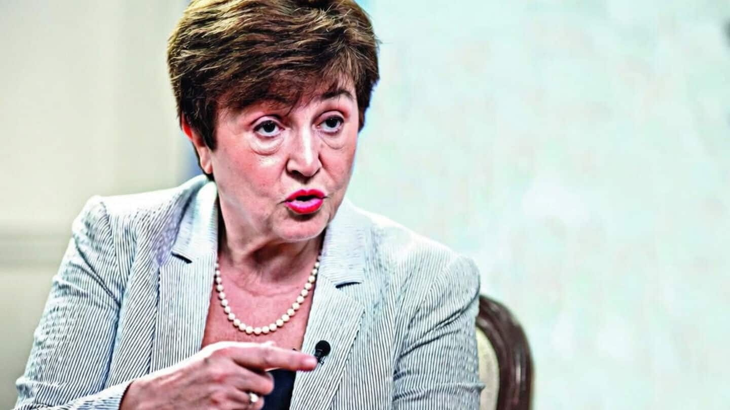 IMF chief Georgieva warns economy faces Middle East conflict strain