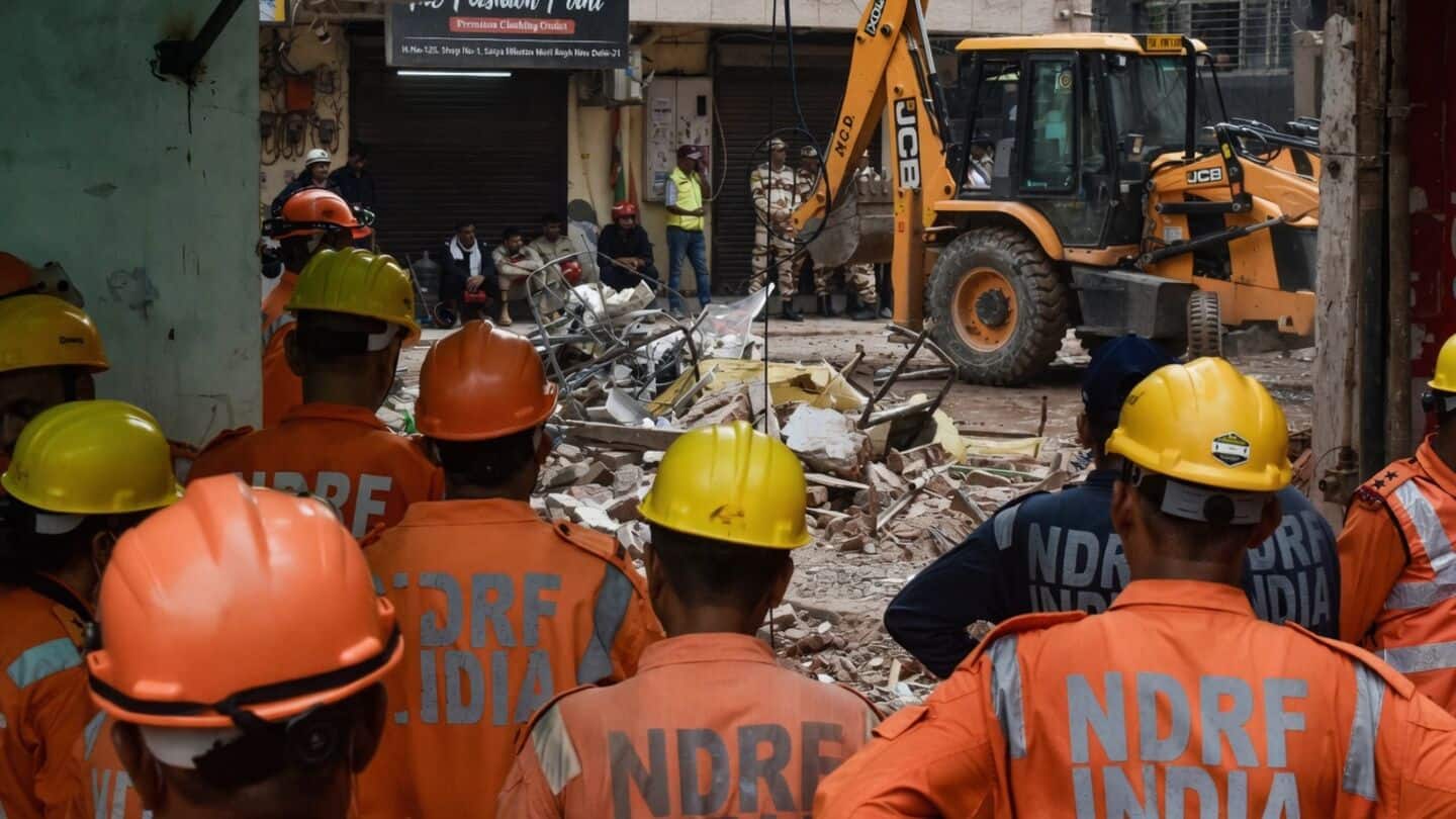 Five-story boys' PG near DU South Campus collapse kills 7