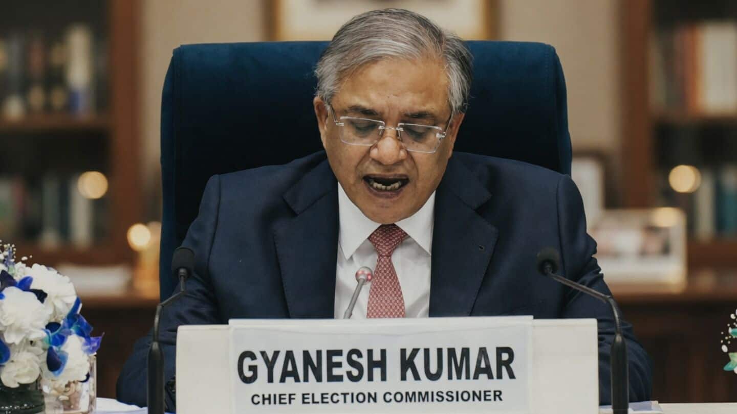 Kerala orders probe into CEC Gyanesh Kumar over KSTP role