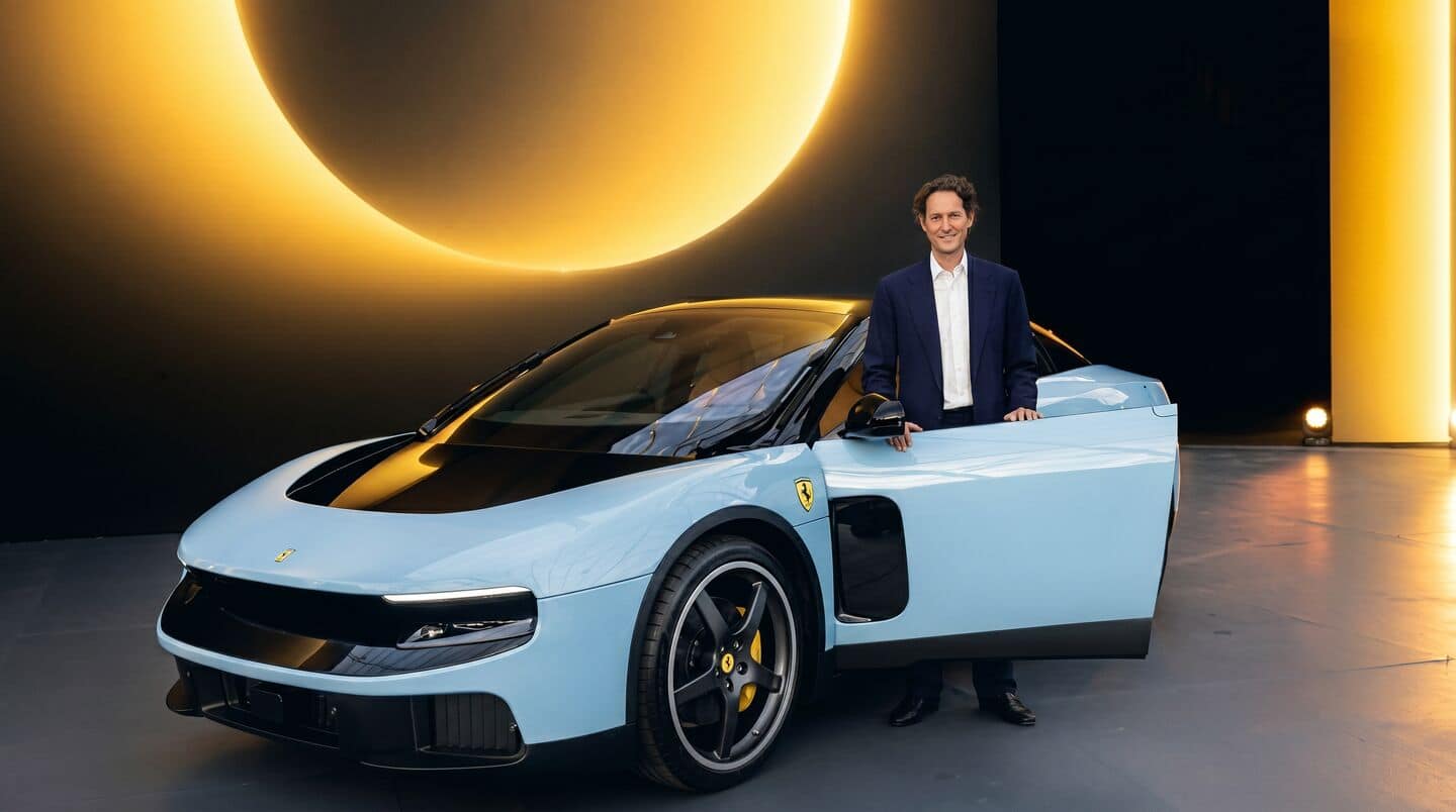 Ferrari unveils 1st all-electric 'Luce' priced at €550,000 in Italy