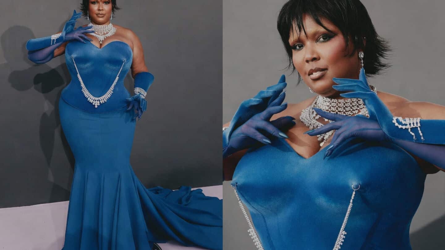 Lizzo's surreal amfAR Gala look in Cannes features Wun gown