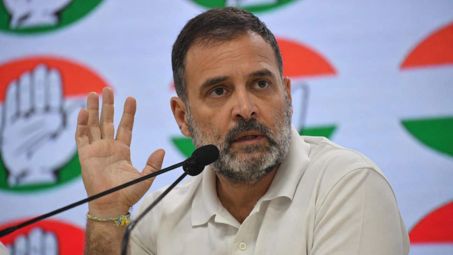 Madhya Pradesh High Court dismisses defamation case against Rahul Gandhi