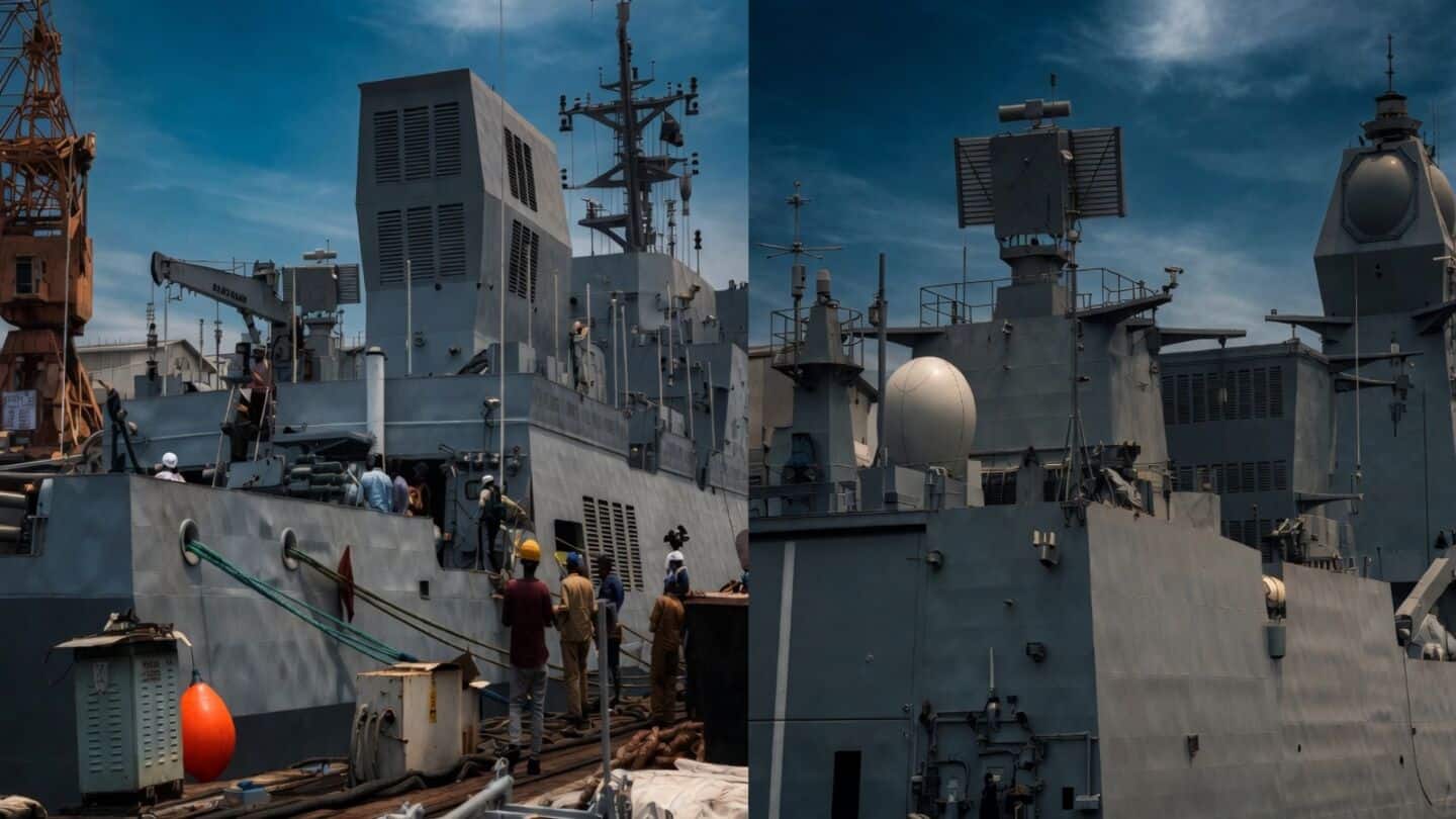 GRSE delivers 3 warships to Indian Navy in historic handover