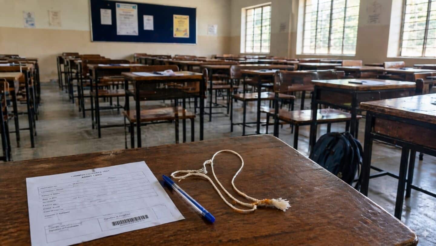 Bengaluru Krupanidhi College CET candidates told to remove janeu, protests