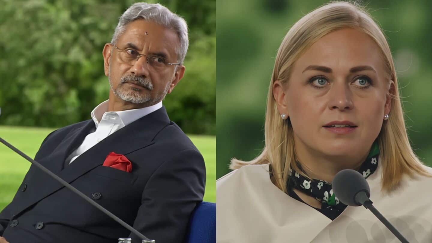 S Jaishankar's retort sparks laughter at Finland press conference