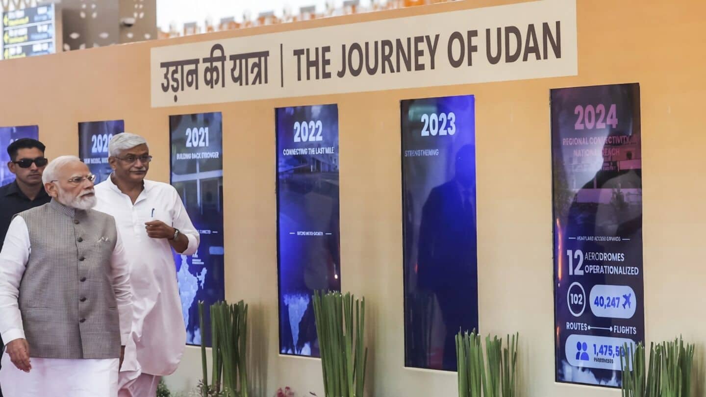 Prime Minister Narendra Modi inaugurates ₹480cr Jodhpur Airport terminal