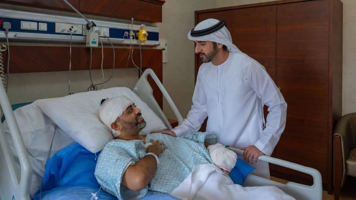 Smit Machchhar honored by Dubai Crown Prince for stopping hijack