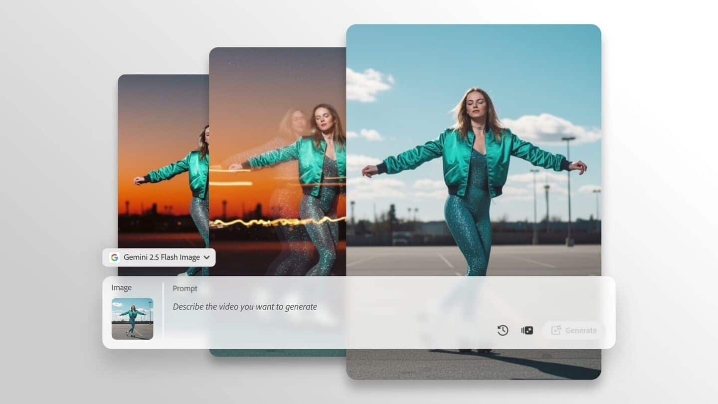 Adobe Firefly now uses Gemini Flash 2.5