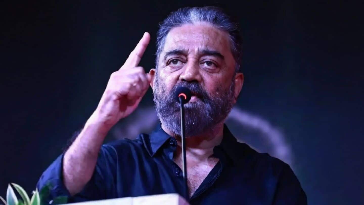 Kamal Haasan calls censorship 'old-fashioned' in democracy