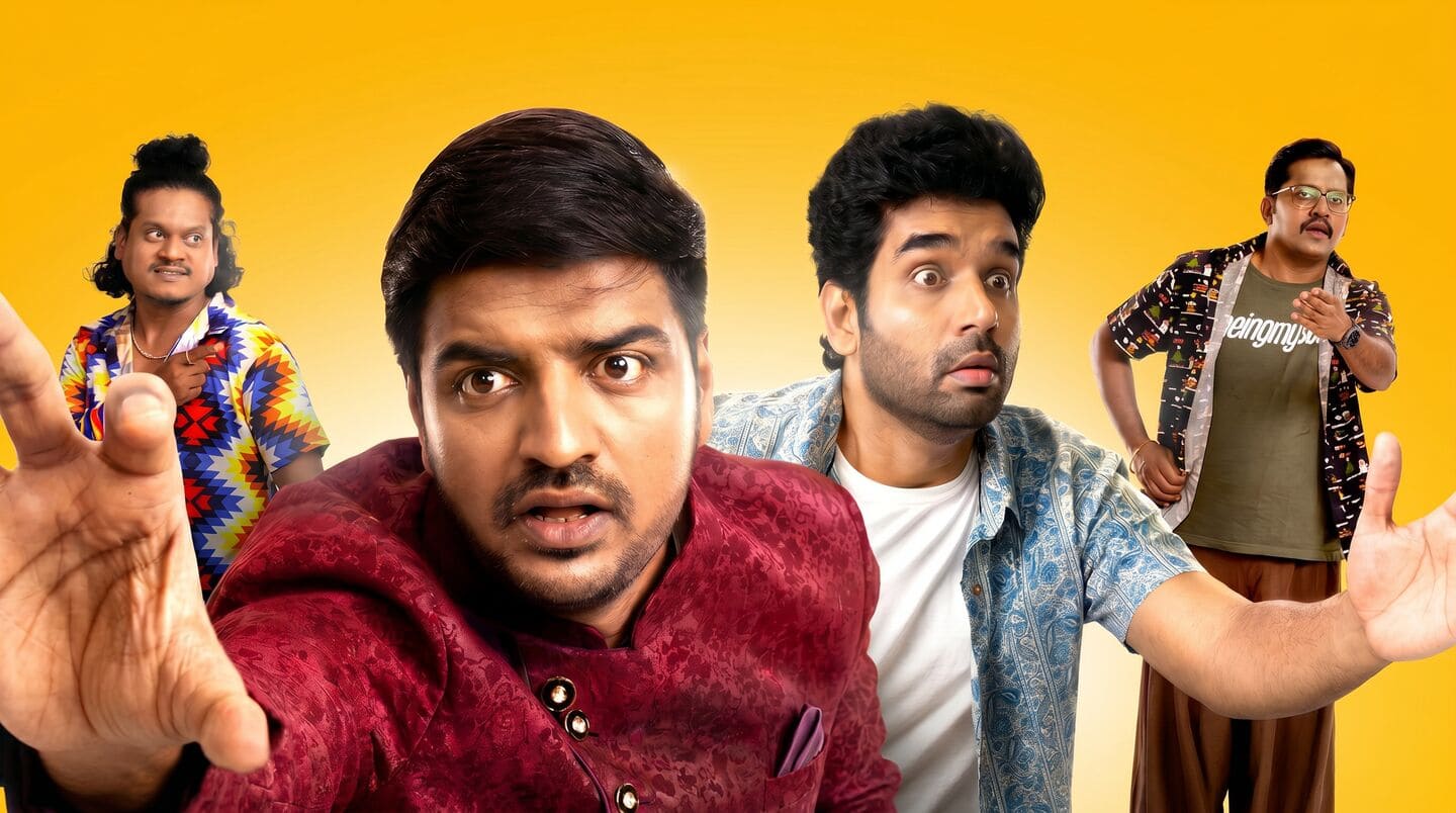 'Mustafa Mustafa' comedy directed by Saravanan streams on Aha Tamil