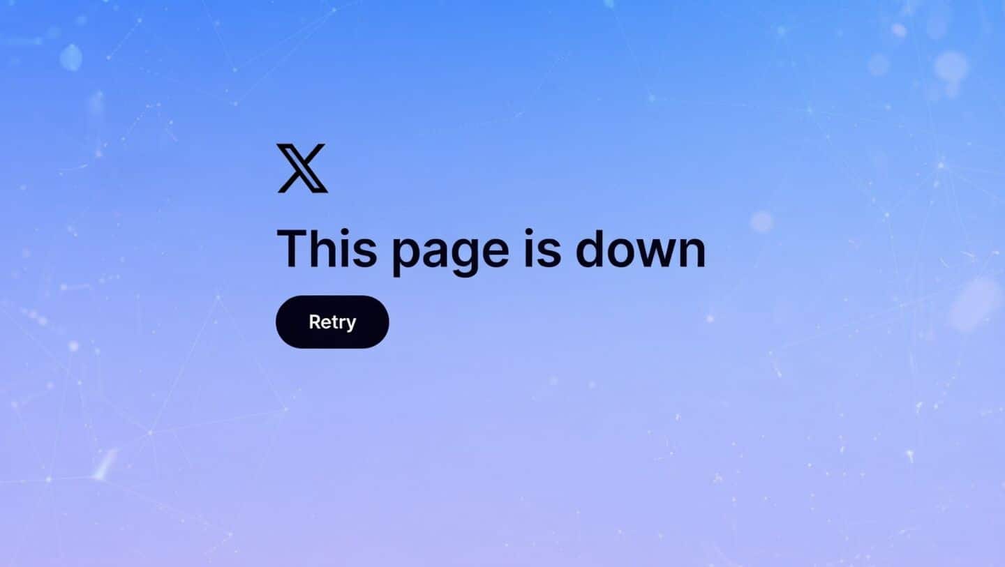X formerly Twitter suffers outage locking 21,000 US users out