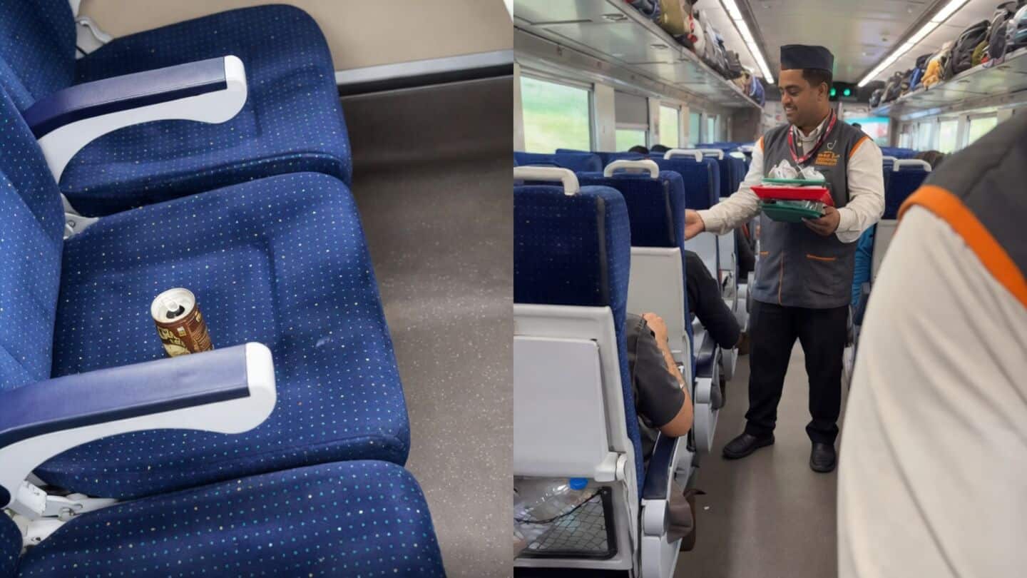 Harsh Goenka posts video showing trash on Vande Bharat trains