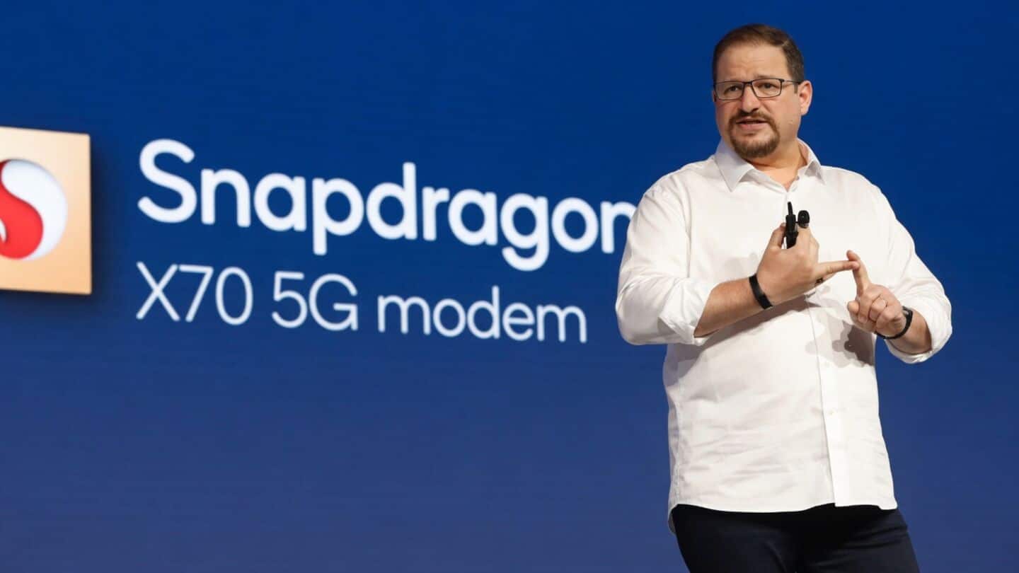 Cristiano Amon says Qualcomm developing over 40 AI wearable designs