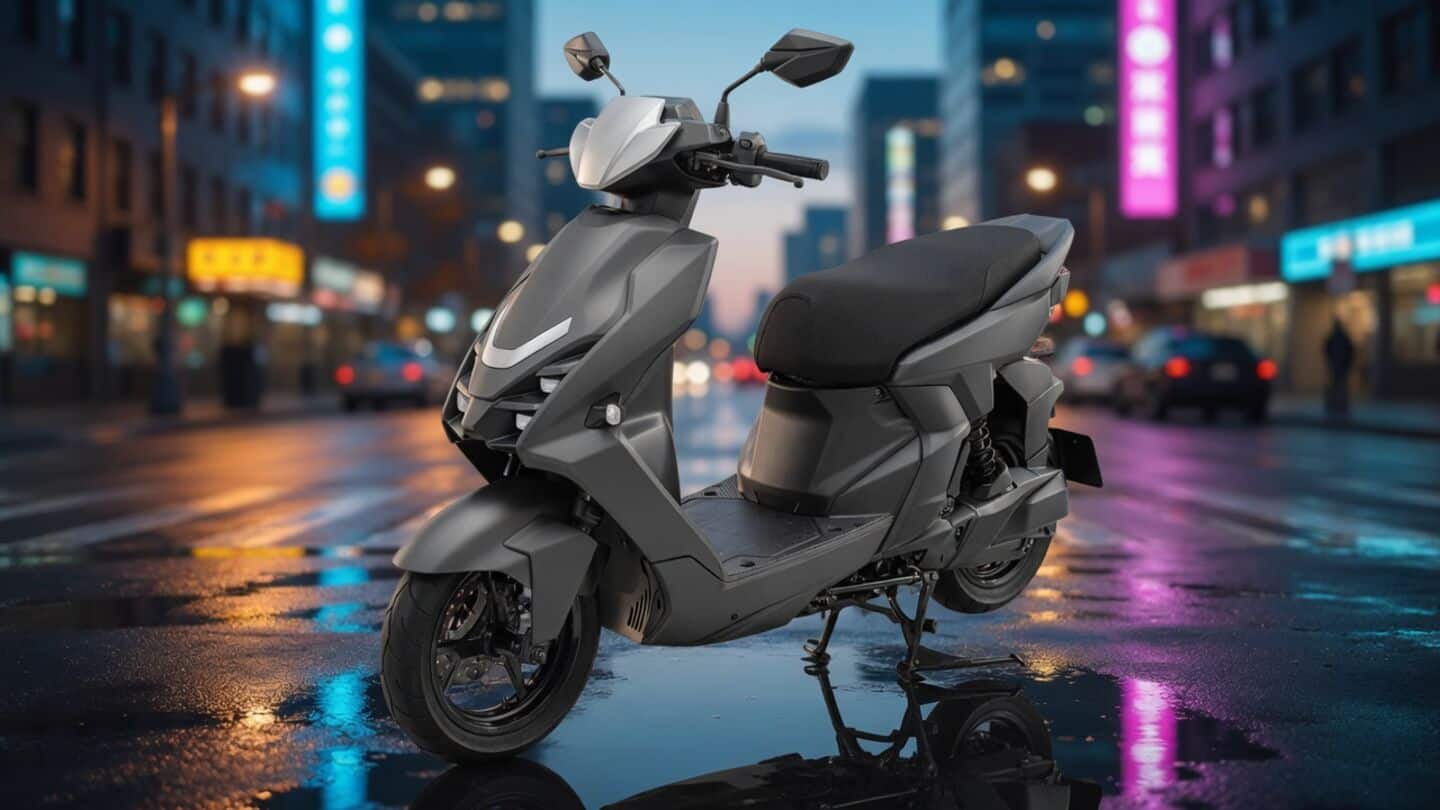Yamaha secures Japan design patent for bold electric scooter