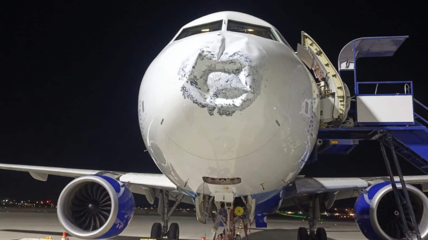 IndiGo flight hit by lightning at 17,000ft lands in Lucknow