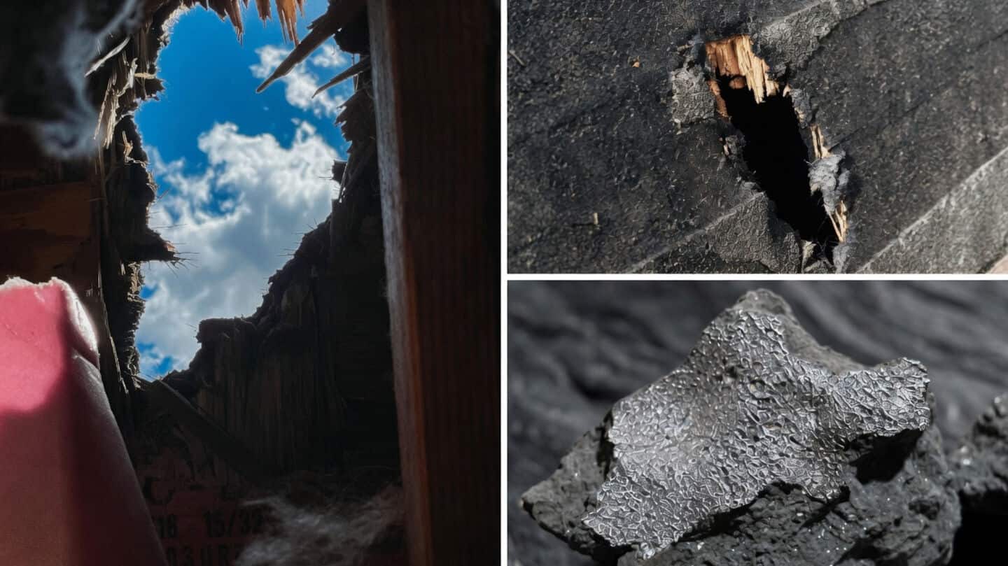 Meteorite crashes into Hillsborough NJ home may hold amino acids