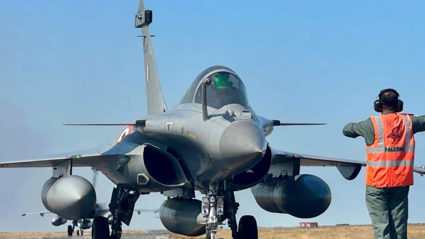 Indian Air Force flies Rafales at Exercise Pitch Black 2026