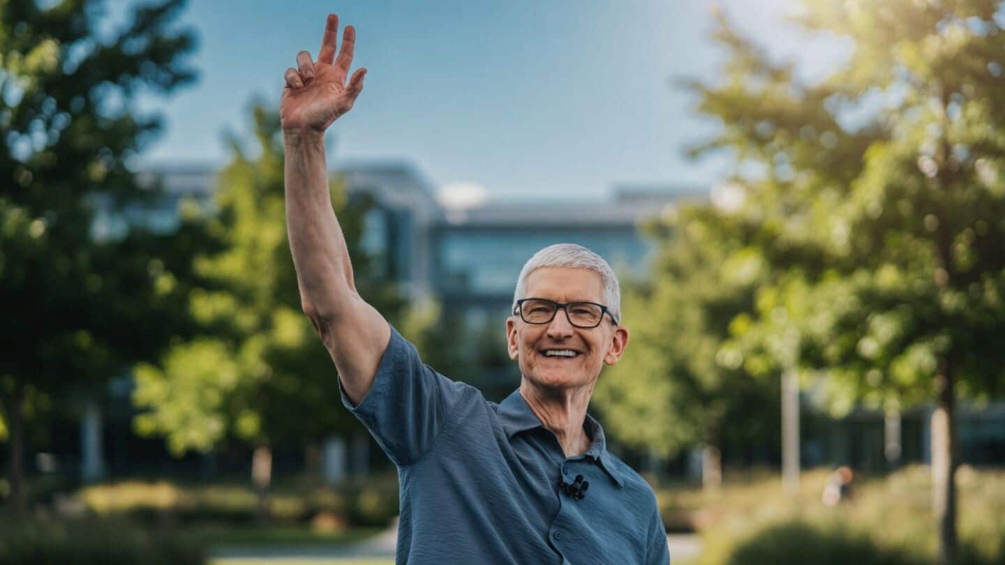 Tim Cook farewell at Apple Park as Ternus named CEO