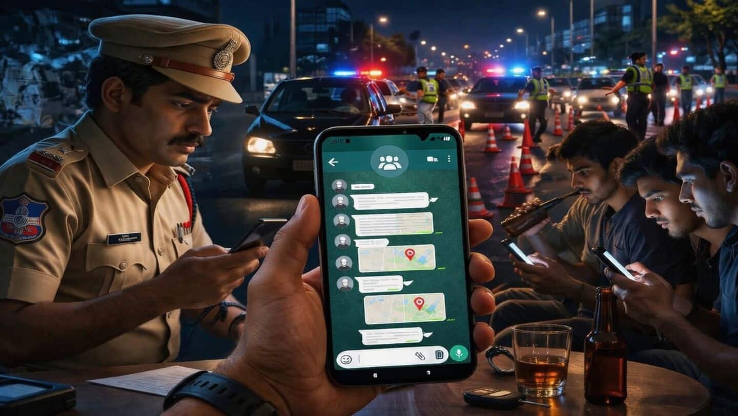 Telangana police shut WhatsApp group helping dodge drunk driving checkpoints