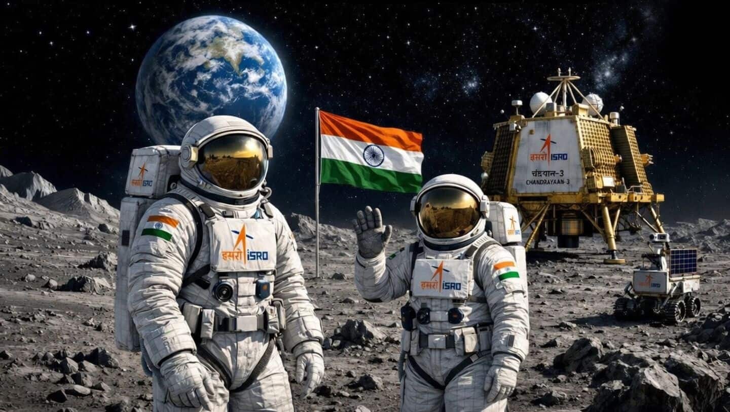 India sets 2040 goal to land humans on the Moon