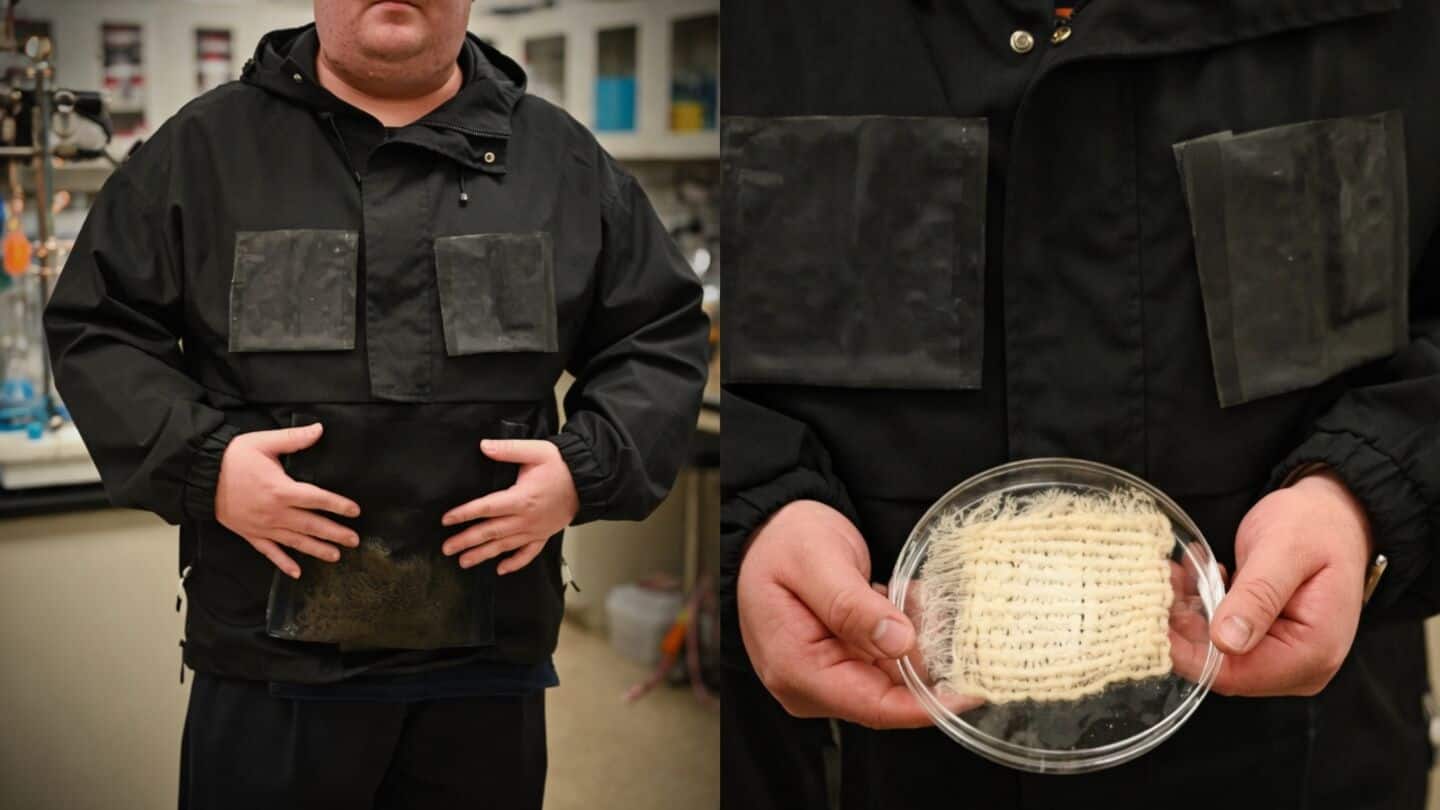 University of Texas at Austin team builds jacket making water