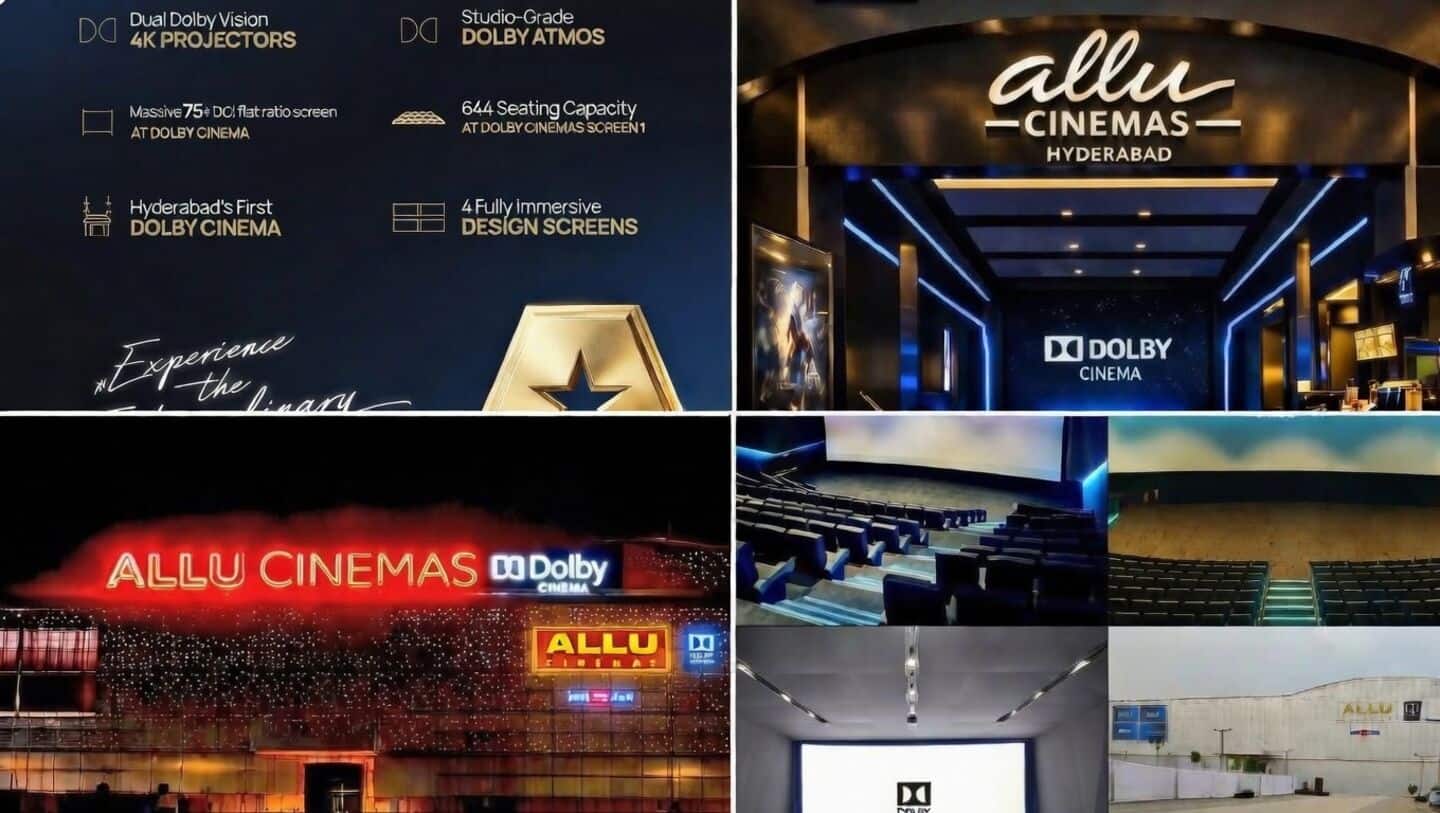 Allu Cinemas opens in Hyderabad with country's largest Dolby screen