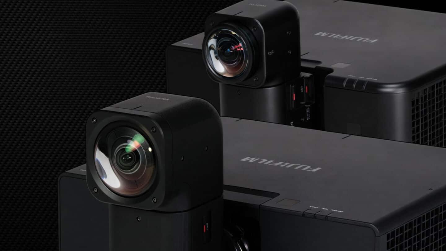 Fujifilm's ZUH12000 offers 12,000 ANSI lumens, 4K resolution, rotatable lens