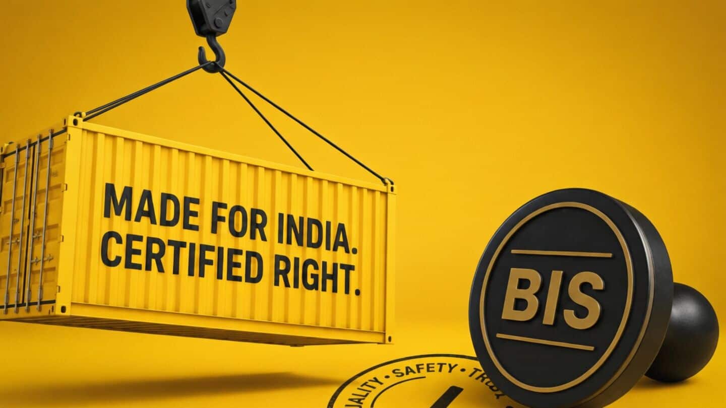 India is considering dropping BIS certification for high-tech manufacturing