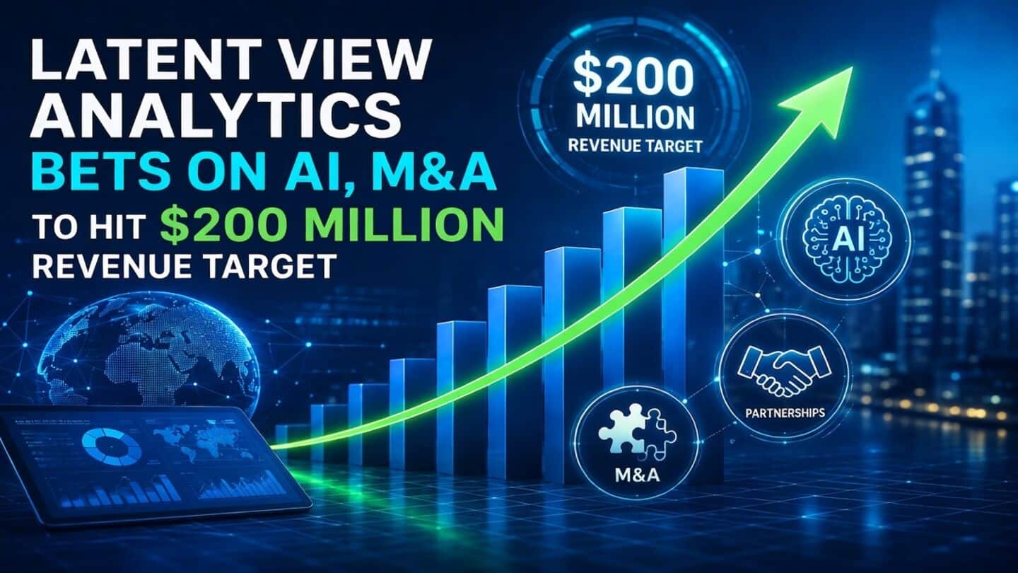 Latent View Analytics targets $200 million, eyes 12% growth embracing AI