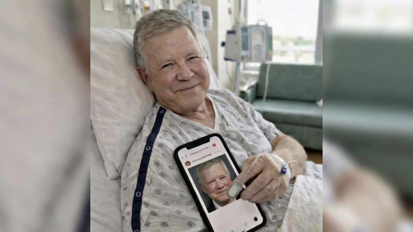 Shatner, 95, denies AI generated hospital image health rumors
