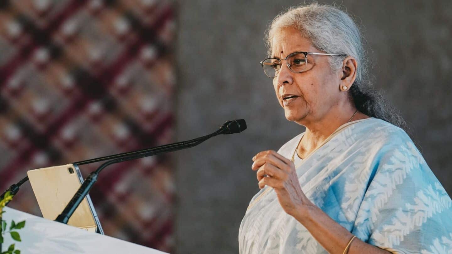 Finance Minister Nirmala Sitharaman warns India faces oil, trade risks