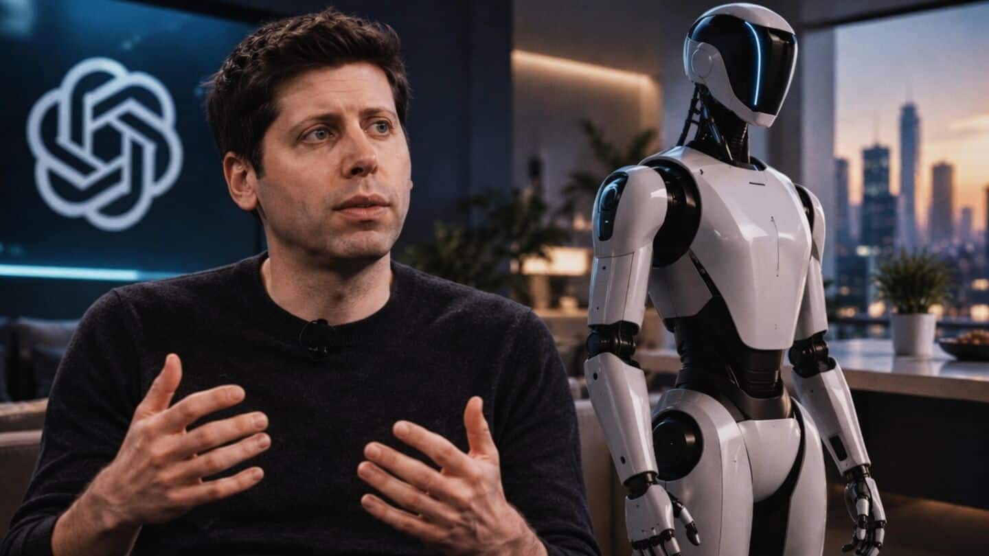 Sam Altman says OpenAI faces AI challenge with humanoid robots