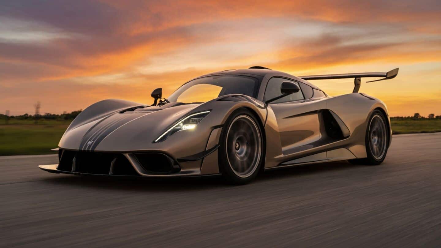 Hennessey reveals Venom F5-M at Goodwood, world's most powerful manual