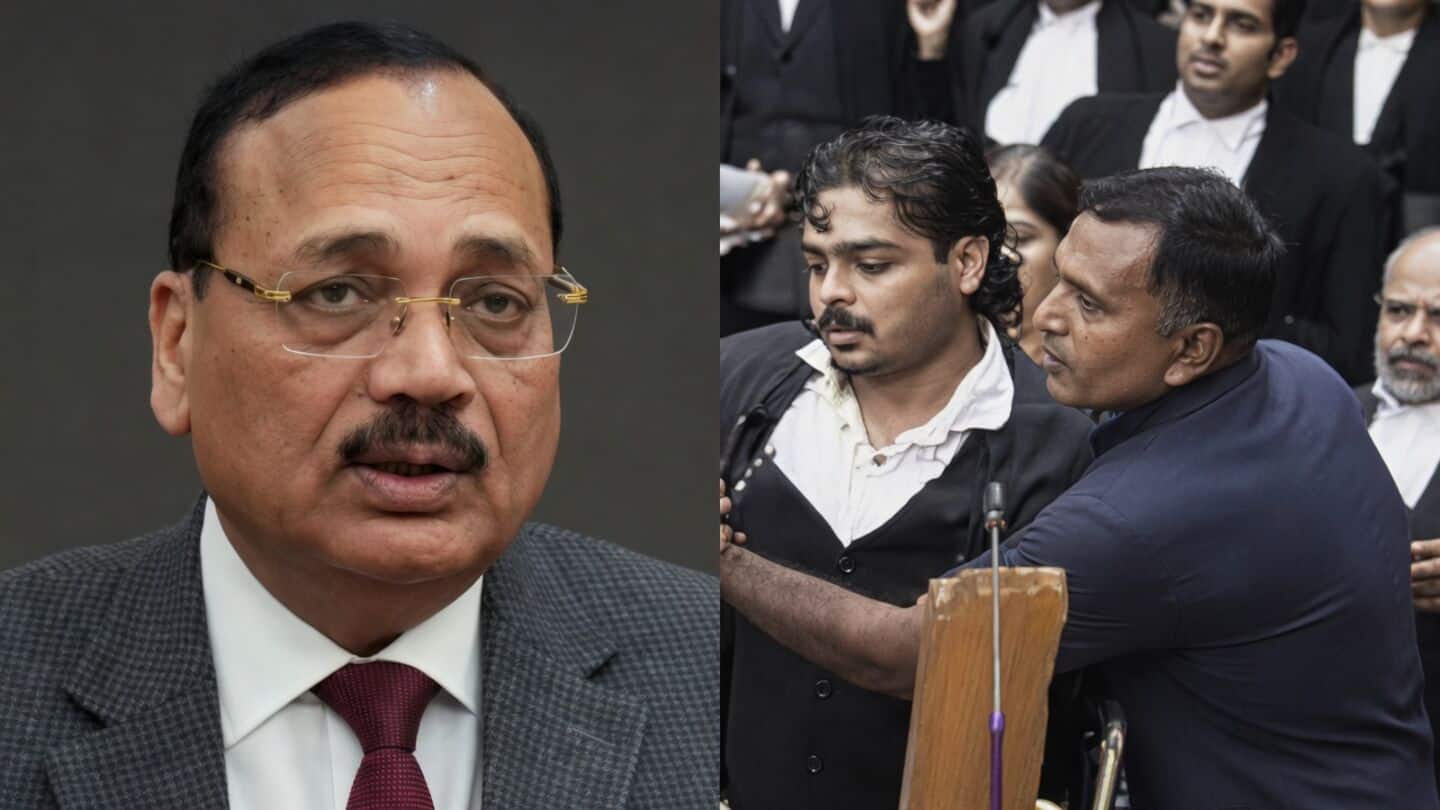 Lucknow petitioner disrupts Supreme Court, throws papers at Surya Kant