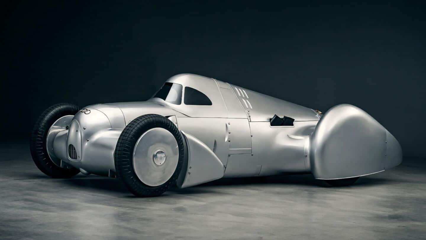 Audi revives Auto Union Lucca, 1935 record-breaking racing car