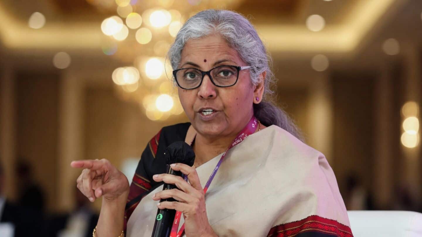 Nirmala Sitharaman to meet banks Monday on AI, West Asia