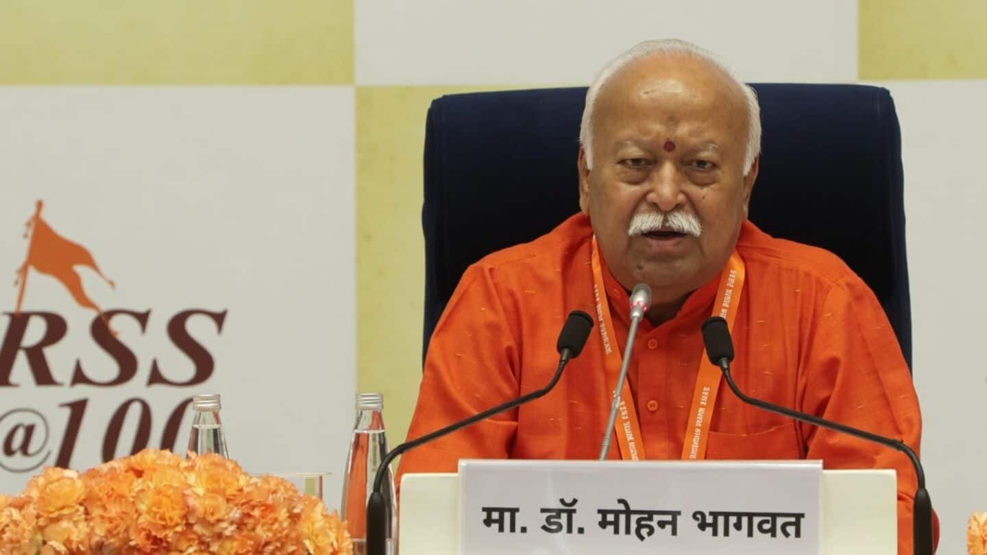 Mohan Bhagwat backs legal protection yet rejects same-sex marriage