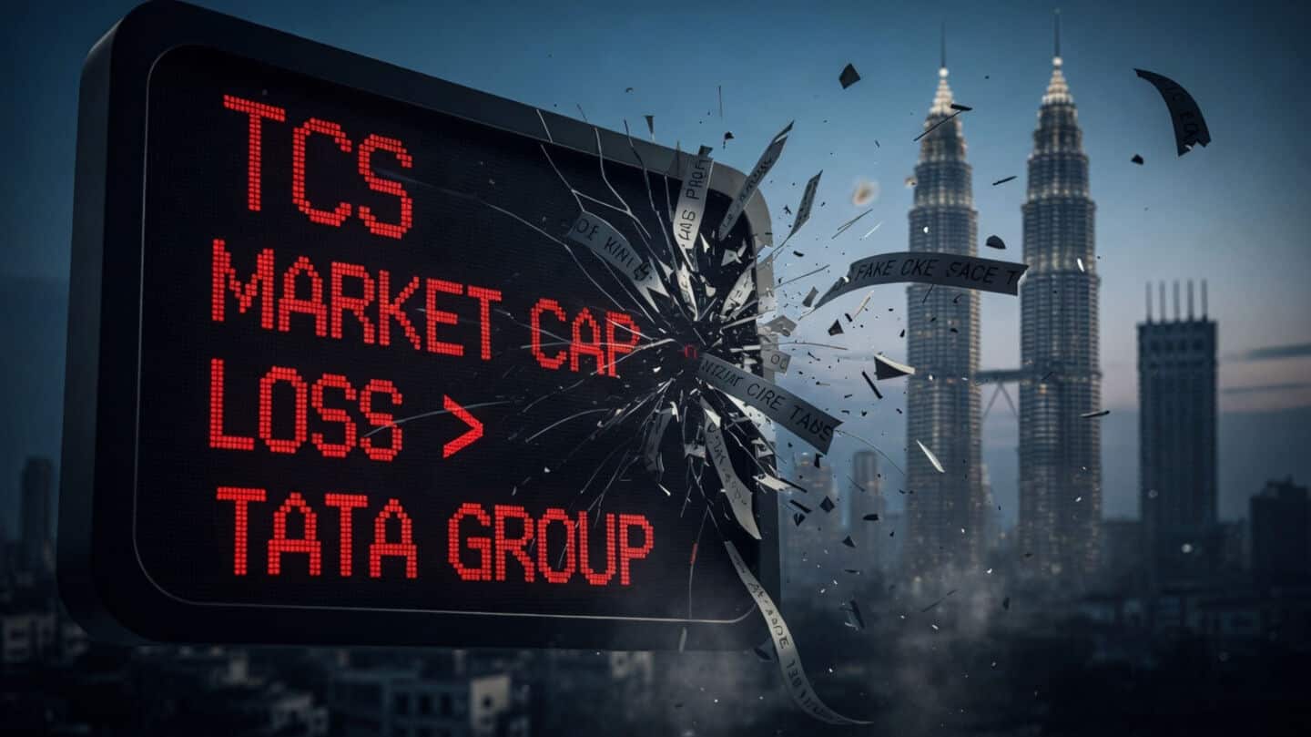 Tata Consultancy Services sheds nearly ₹4L/cr, exceeding Tata Group decline